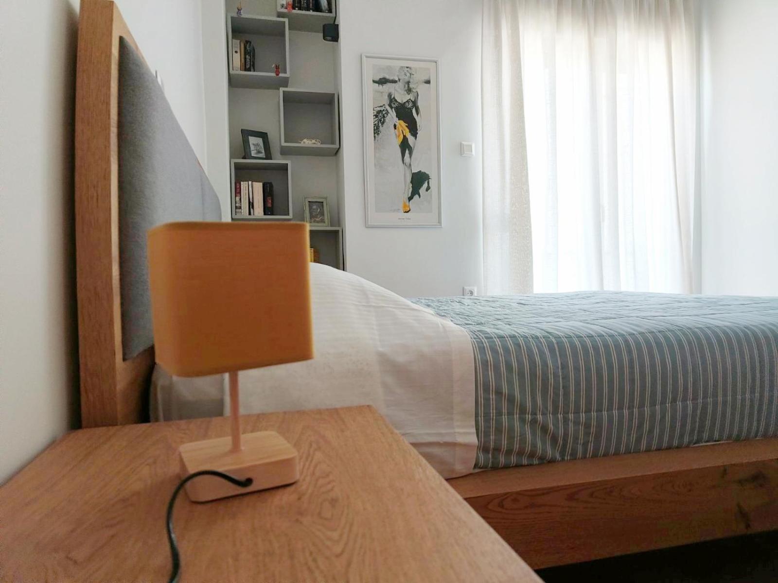 Stylish Artistic Flat With View, Three Min To Metro Lägenhet Aten Exteriör bild